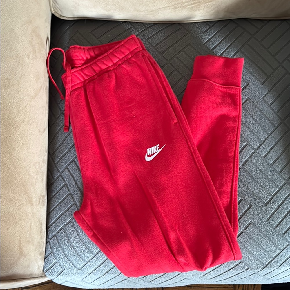 Nike Red Sweatpants